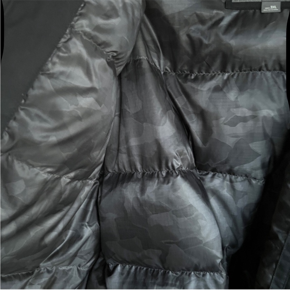 Eddie Bauer Down Waterproof Black Bomber Jacket XXXL - Picture 10 of 11